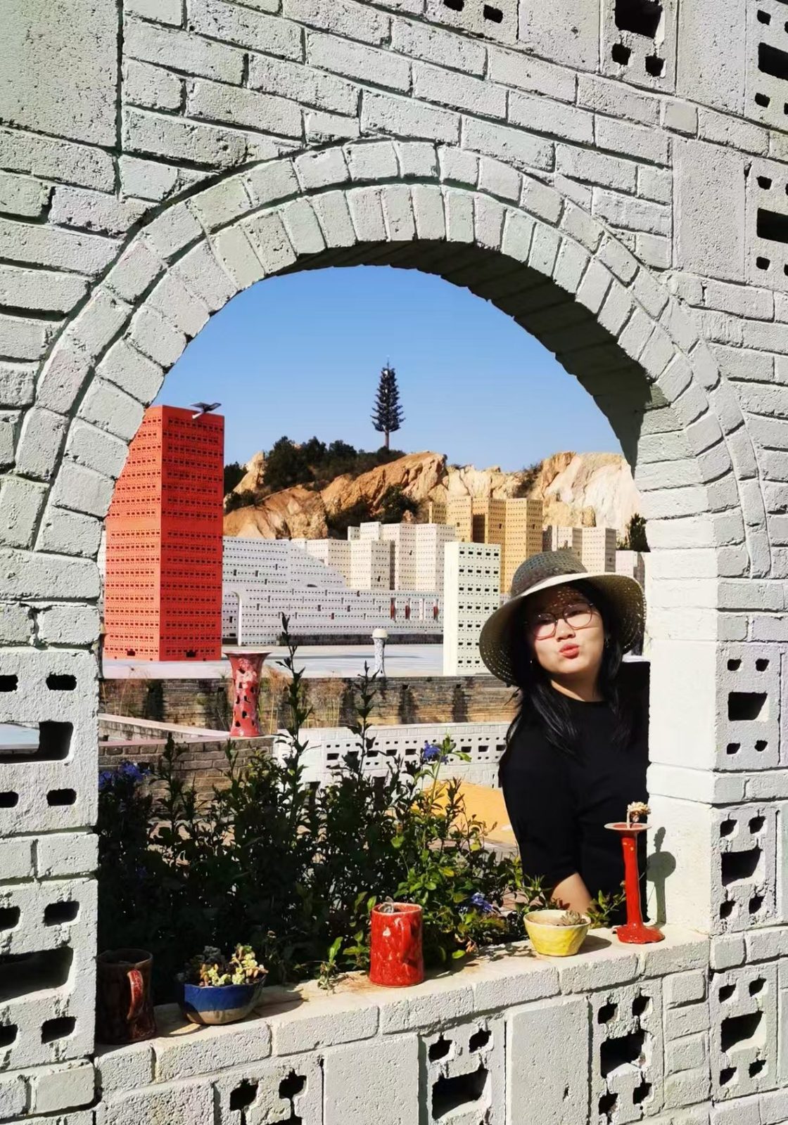 Through the Arch · I